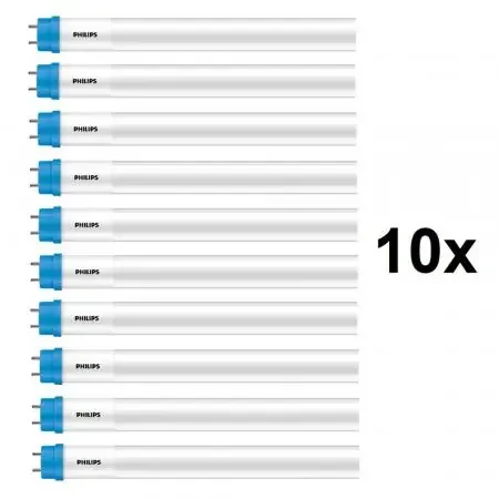10 x 150cm Philips CorePro LED Röhre EM 20W wie 58W 3000K 240° warmweißes Licht GlasKVG/VVG/AC Rabatt