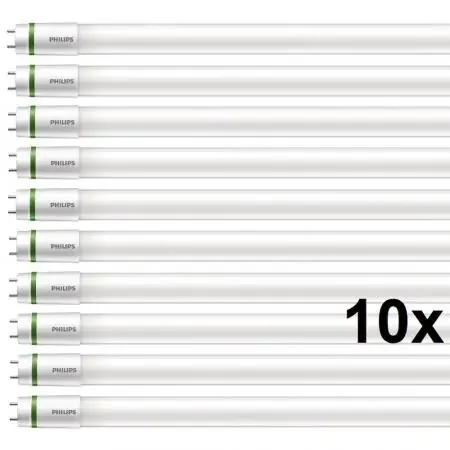 10 x 150cm Philips G13 T8 MASTER Ultra Efiziente LED Röhre UE 20W 3700lm 4000K neutralweiß KVG/VVG GLAS Wochenendangebot
