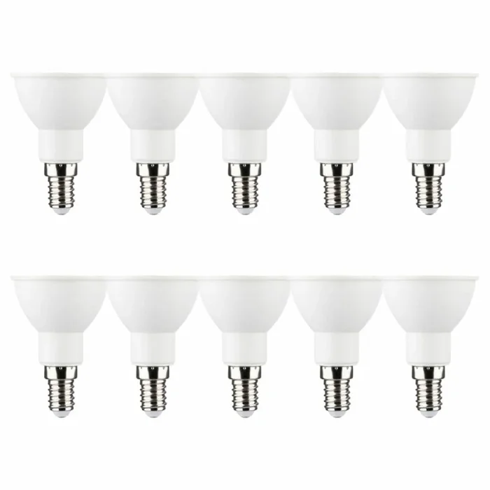 10 x LED Leuchtmittel PAR16 Reflektor 3,5W = 28W E14 300lm warmweiß 3000K 110°
