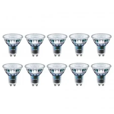 10 x Philips MASTER LEDspot ExpertColor 5.5-50W GU10 Ra97 4000K neutalweiß 36° Dimmbar mit sehr hoher Farbwiedergabe Letzte Chance