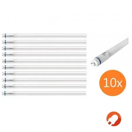 10er Pack 150cm G13/T8 Philips MASTER LED-Röhre Ultra Output für KVG/VVG 21.7W wie 58W 3700lm 6500K tageslichtweiß Direkt Vom Hersteller