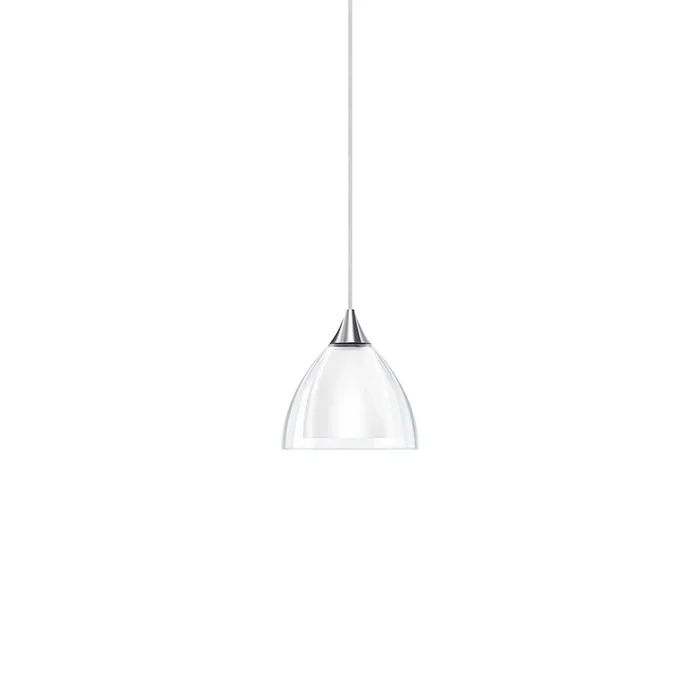 2-Phasen Pendelleuchte SILVA 110 G9 ALL-IN G9 IP20, chrom, klar dimmbar