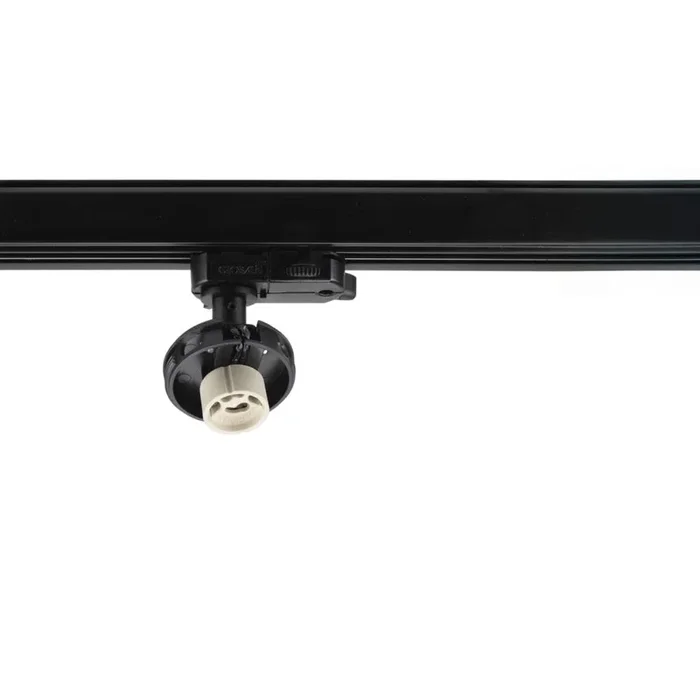 3-Phasen Strahler CAN BASE, GU10, max. 1x 7,5W, IP20, drehbar, schwarz