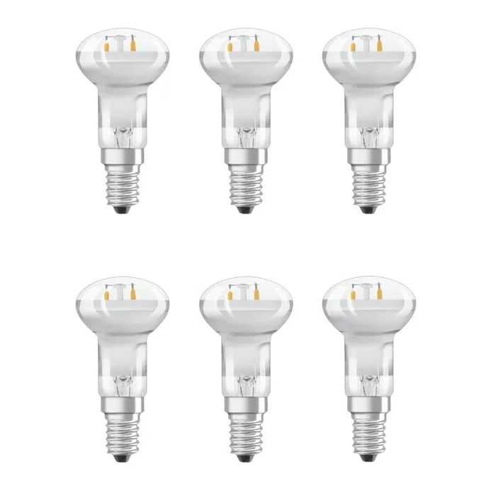 6 x Osram LED Filament Star R39 Reflektorlampe 1,6W = 12W E14 110lm warmweiß 2700K maxi flood 90°
