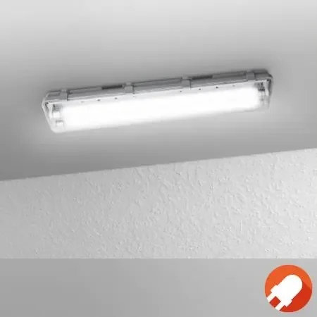 60cm OSRAM SUBMARINE 2x7WLED Feuchtraumleuchte 4000K inkl. 2x LED Röhren Super-Preis