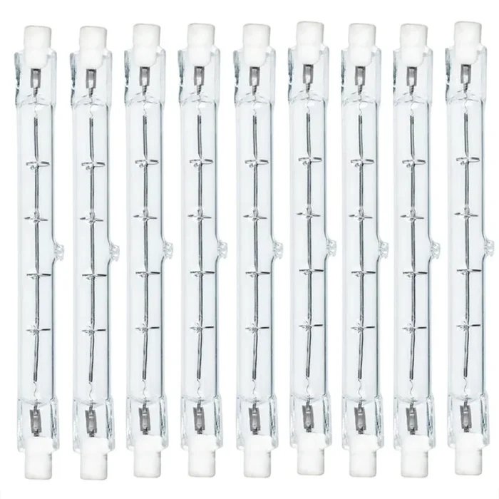 9 x Halogenstab 118mm 200W R7s Halogen 200 Watt Stab Leuchtmittel Halogenstäbe