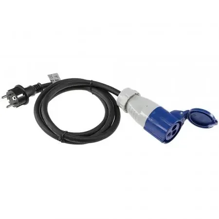 Ab Werk ChiliTec CEE auf Schutzkontakt-Stecker 1,5m 230V, Adapter für Wohnwagen, Camping