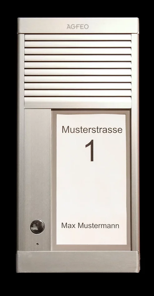 Agfeo Doorspeak 1 silber