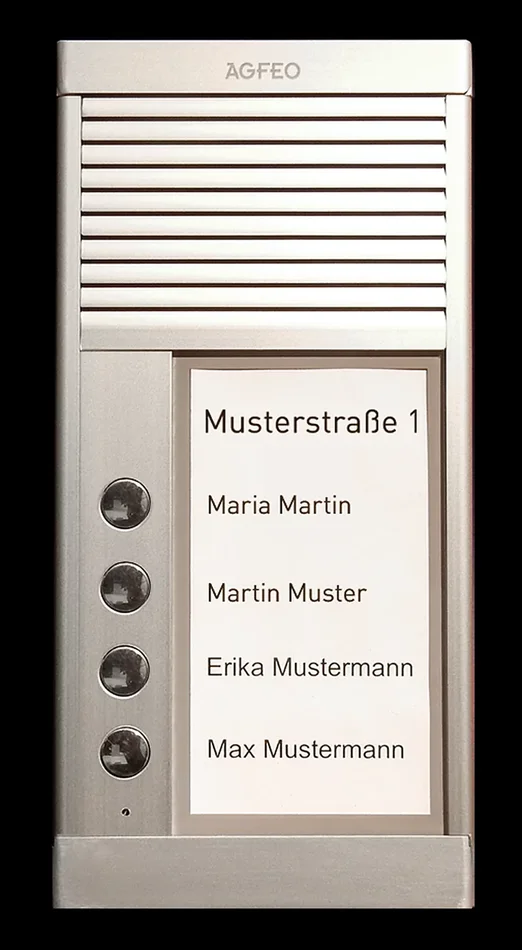 Agfeo Doorspeak 4 silber