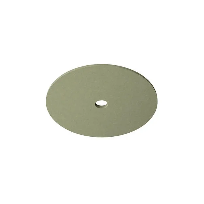 Akustik-Element SLENTIUM, GLATT, rund, � 89.5cm / innen � 15cm f�r Einbauleuchte (zentral), inkl. Abh�ngung, sage