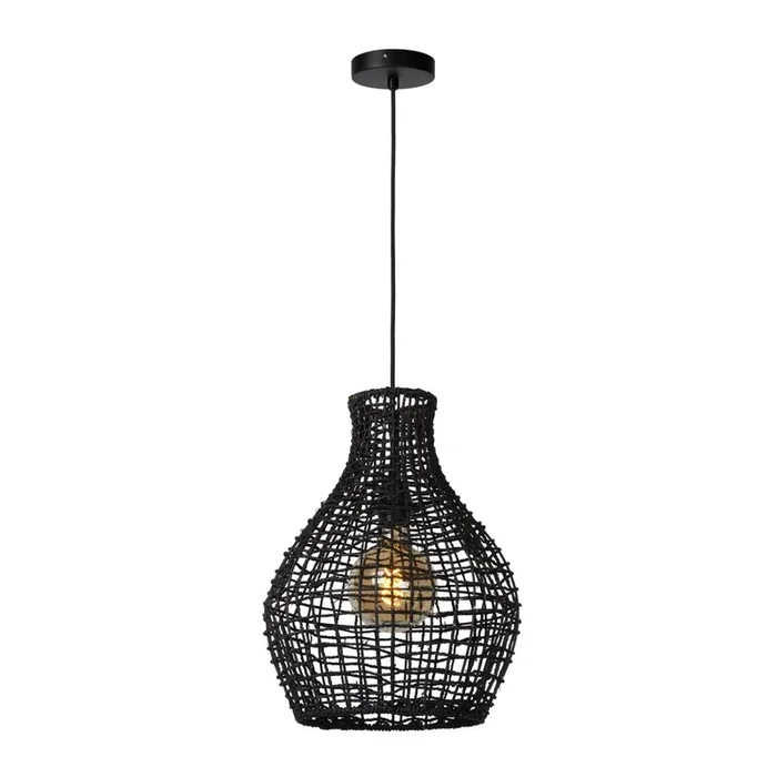 ALBAN Pendelleuchten Ø 35 cm 1xE27 Schwarz