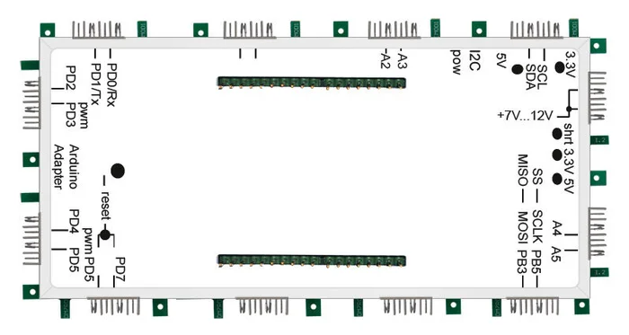 ALLNET Brick’R’knowledge 4duino Brick ohne 4dduino