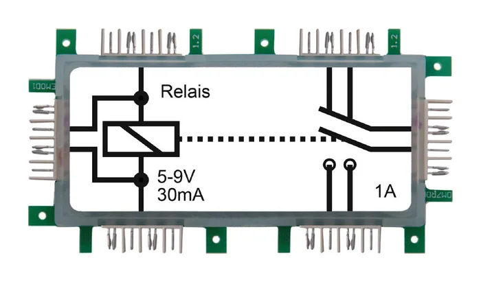 ALLNET Brick’R’knowledge Relais 5-9V 30mA 2×1