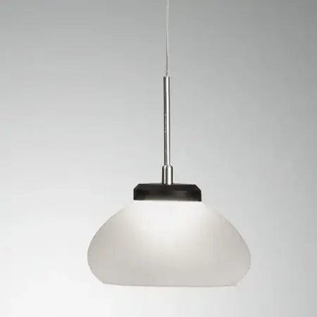 Arabella anpassungsfäige dimmbare LED-Pendelleuchte in Kristallweiß aus Glas von Fabas Luce Schneller Versand