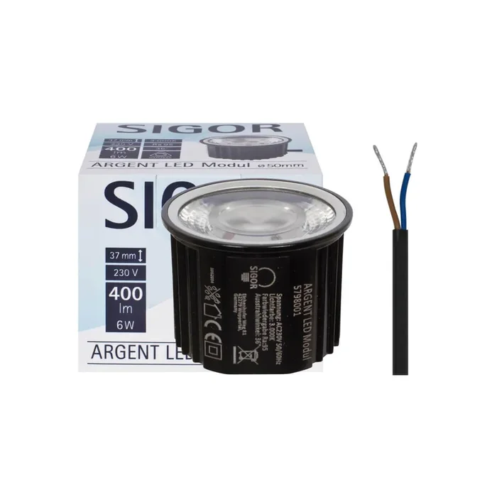 Argent LED Modul PAR16/MR16 36° 6W 400lm CRI>95 4000K neutralweiß