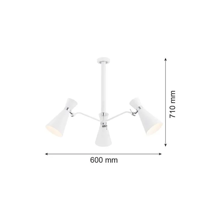 Argon LUKKA 1379 Kronleuchter 3x15W/E27 IP20
