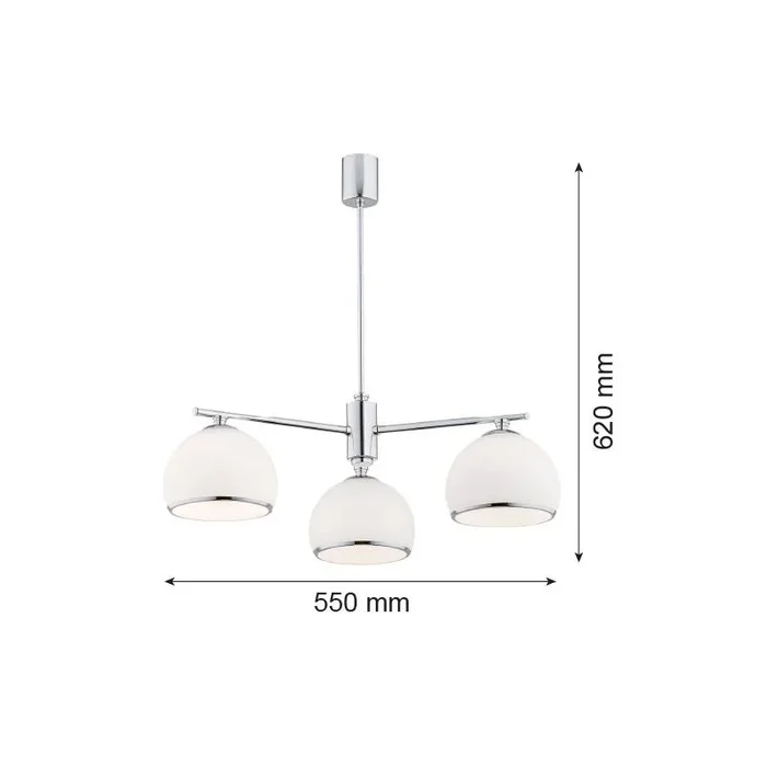 Argon MARBELLA 1487 Kronleuchter 3x15W/E27 IP20