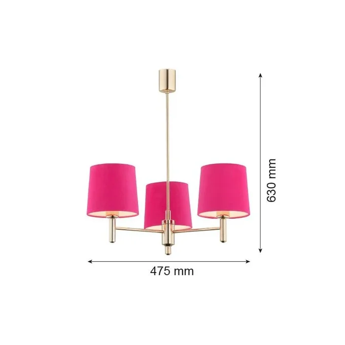 Argon PONTE 1498 Pendelleuchte 3x15W/E27 IP20