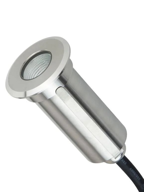 ARGOS – LED (Boden-)Einbaustrahler rund in-G 230V IP67 warmweiss