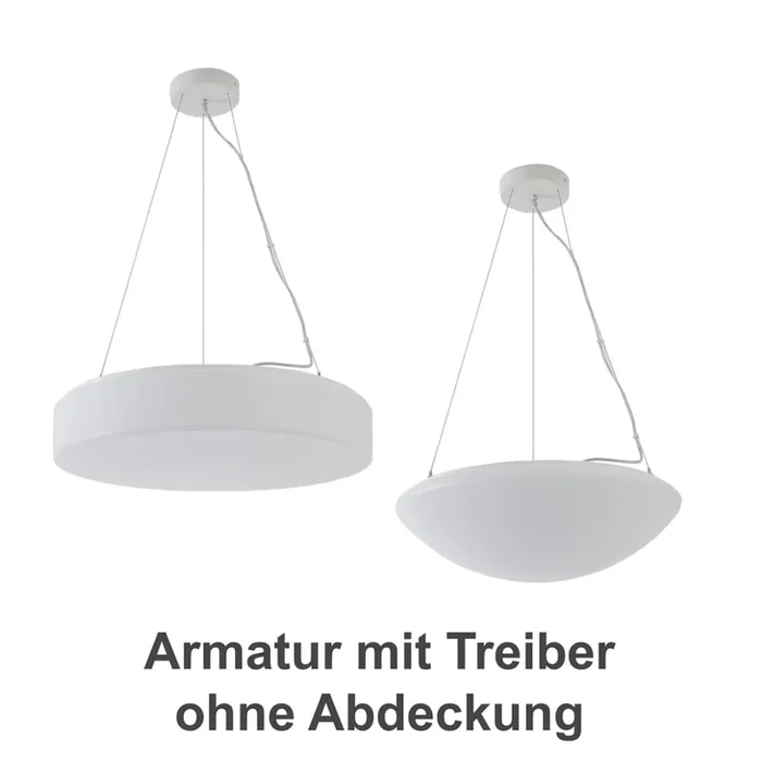 Armatur f�r LED Pendelleuchte ECO SERIE 7540, � 56cm, 38W, 4000K, 4600lm, IP20, DALI/Touch, wei�