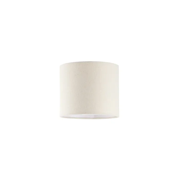 Aufsatz-Leuchtenschirm SET UP CONO, � 16.5cm / H 14cm, zylindrisch, PVC feuerfest, beige