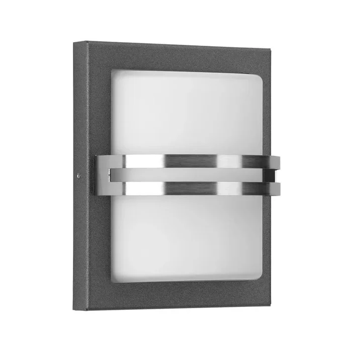 Außenwandleuchte Edelstahl anthrazit 1 x E27/57W
