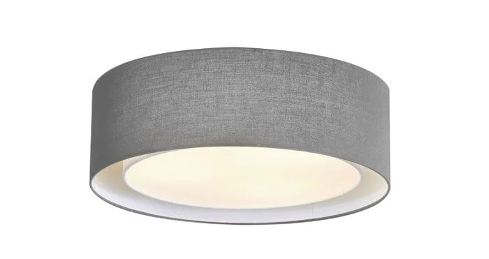 Azzardo AZ2319 Deckenleuchte Milo 3x60W | E27 | IP20 – grau