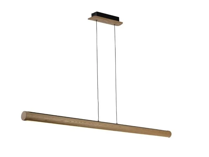 Azzardo AZ2701 LED Hängeleuchte Deckenleuchte 1x50W Albero | 3500lm | 3000K | IP20 – Holz