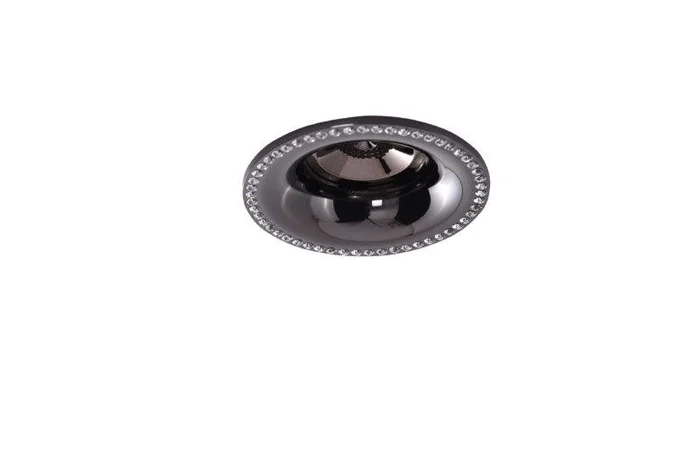 Azzardo AZ2731 Deckenleuchte Adamo Diamond 1x50W | GU10 | IP20 – schwarz
