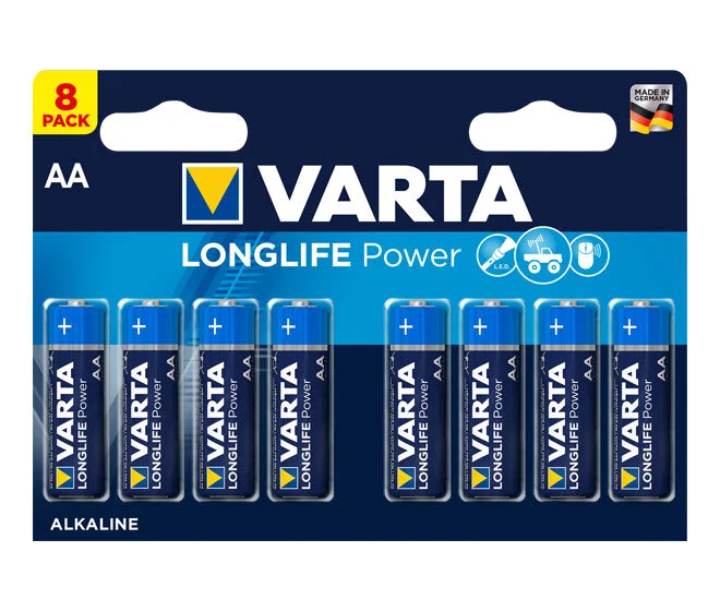 Batterie AA (LR6) 1.5V *Varta* High Energy – 8-Pack