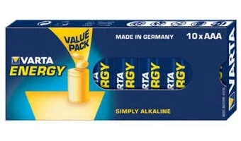 Batterie AAA (LR03) 1.5V *Varta* Energy – 10-Pack