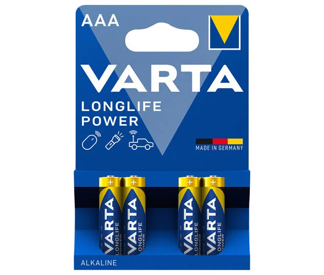 Batterie AAA (LR03) 1.5V *Varta* High Energy – 4-Pack