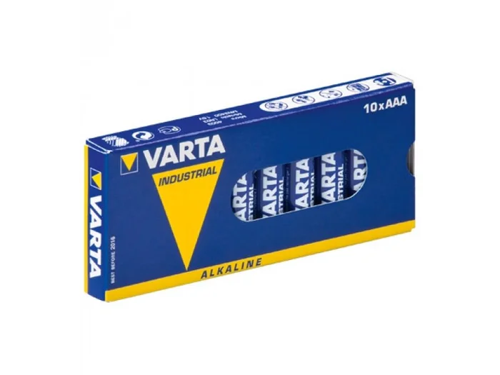 Batterie AAA (LR03) 1.5V *Varta* Industrial Pro – 10-Pack