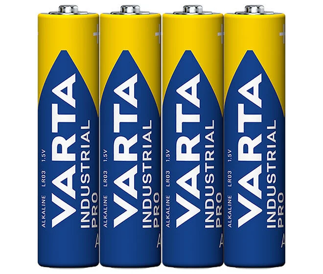 Batterie AAA (LR03) 1.5V *Varta* Industrial Pro – 4-Pack