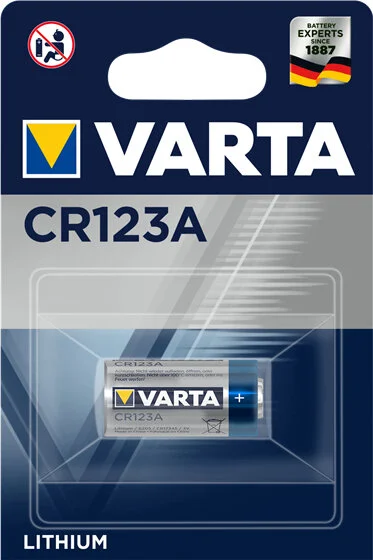 Batterie Photo CR123A 3V *Varta* 1-Pack