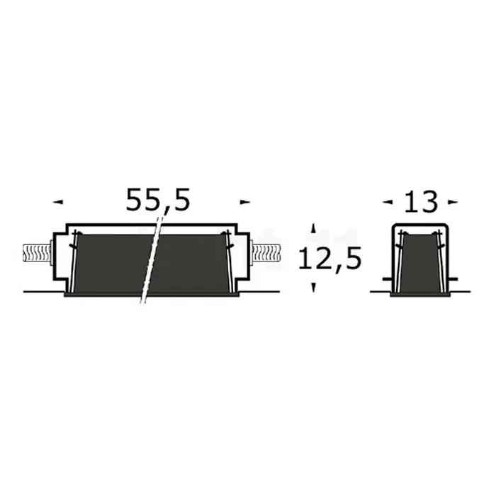 Bega 10438-Einbaugehäuse für BEGA 2117