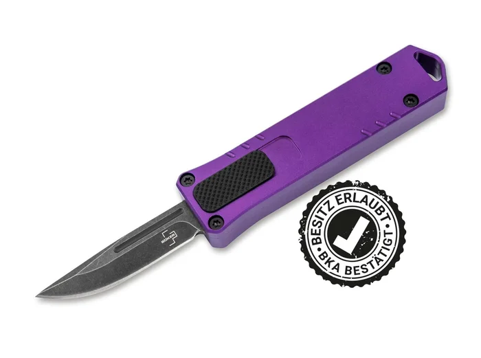 Böker Taschenmesser Plus Micro USB OTF – purple