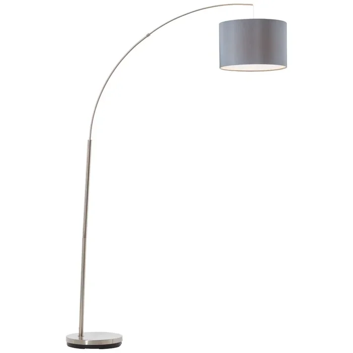 Brilliant – Graue Bogenlampe Clarie