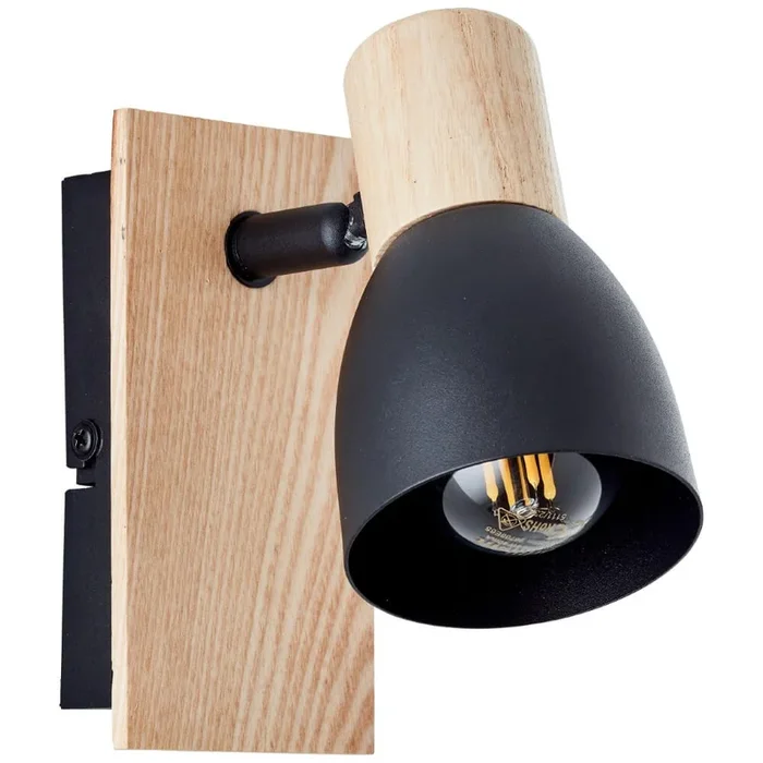 Brilliant – Wandlampe Daintree Schwarz