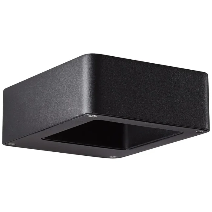 Brilliant – Wandlampe Golda 12cm schwarz