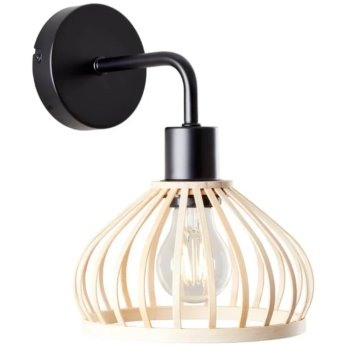 Brilliant – Wandleuchte aus Holz Norah