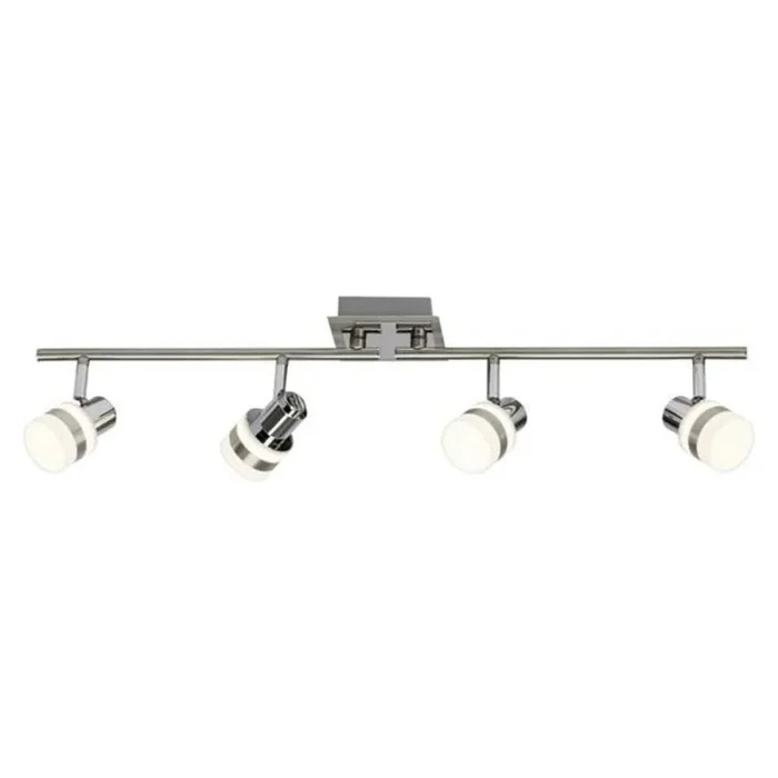 Brilliant LED Wand- & Deckenstrahler Nagli Eisen 4 x 4,2W 1500lm warmweiß 3000K schwenkbar