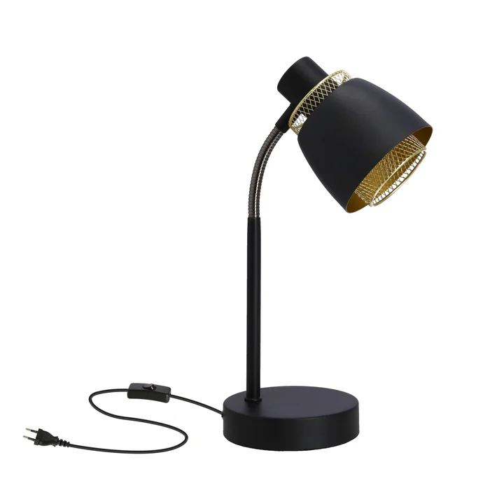 Candellux Aleksandria 1L reading table lamp E14 H 34cm