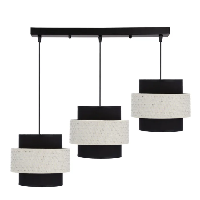Candellux Benta 3L linear suspension pendant lamp E27 W 72cm