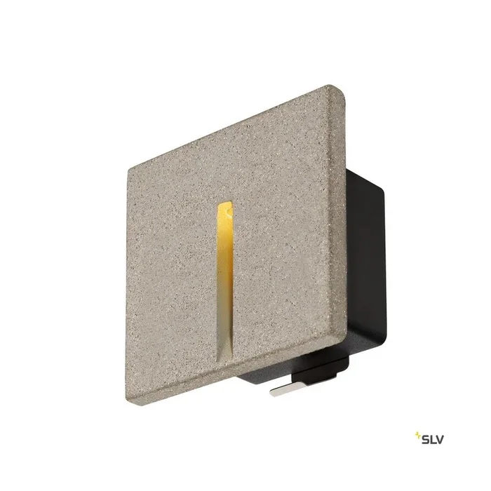 CONCRETO EL, Wandeinbauleuchte grau, 3.2 W, 15 lm, 3000 K
