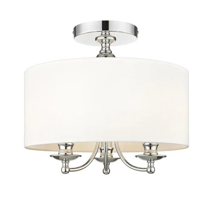 Cosmolight ABU DHABI C03466CH-WH Deckenlampe 3x40W/E14