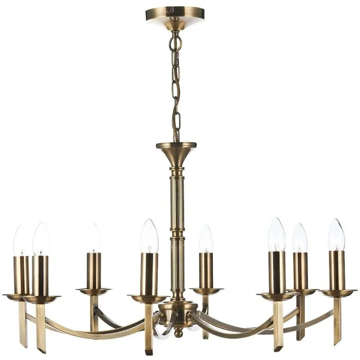 Dar Lighting AMBASSADOR AMB0875 Kronleuchter 8x40W/E14
