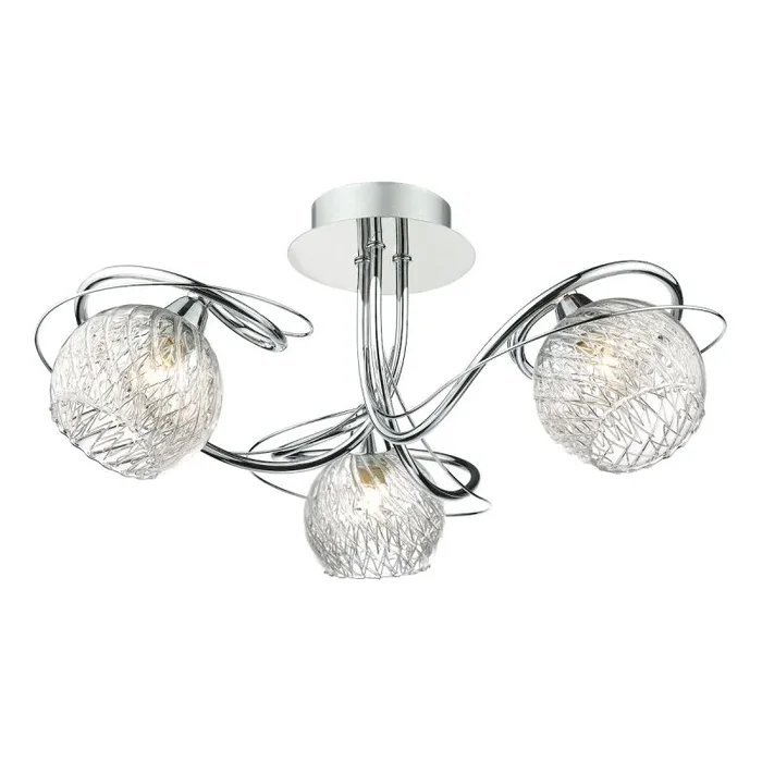 Dar Lighting REHAN REH0350 Deckenlampe 3x40W/G9 IP20