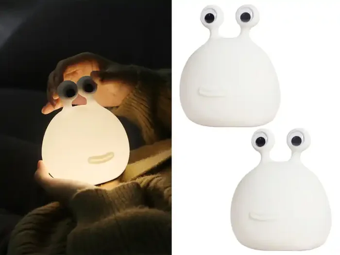 Direktkauf meineWunschleuchte 2er Set LED Nachtlichter, per USB aufladbar, dimmbar, mit Timer