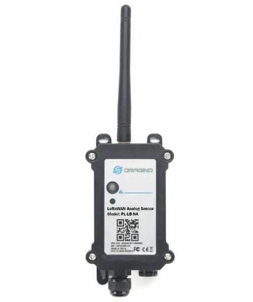 DRAGINO · Sensor · LoRa · LoRaWAN 0~20mA, 0~ 30v sensor LoRaWAN Analog Sensor · PS-LB-NA-EU868-NH